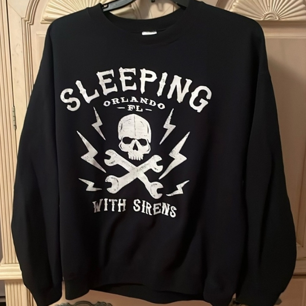 Sleeping With Sirens Black Sweater